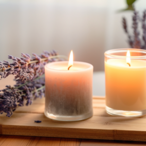 Decoração de Natal utilizando Velas